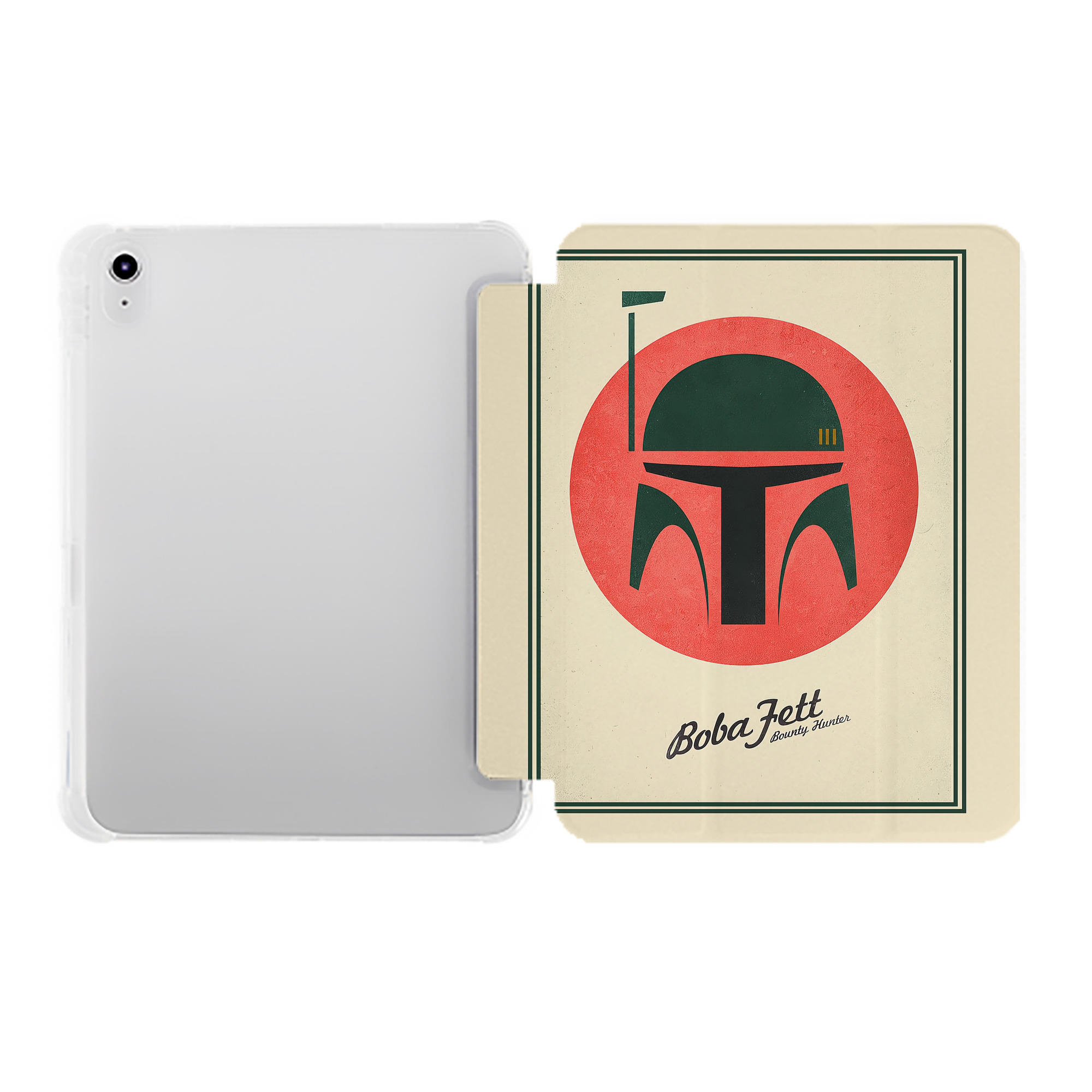 （画像用） スター・ウォーズ Star Wars IPad ケース ペン収納付き 三つ折りスタンド PUレザー×シリコン 対応機種9.5/10.5/10.9インチ